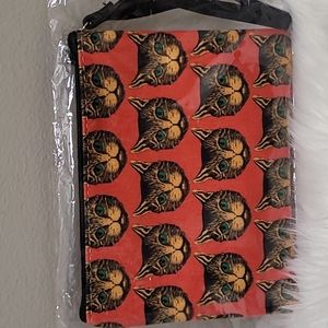 Blue Pacific HypnoCat Wristlet